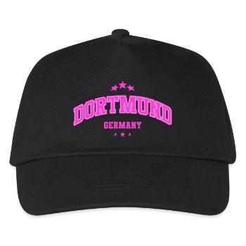 Déclaration de Dortmund pour les fans allemands : rétro - Casquette de baseball Enfant - noir - Devant