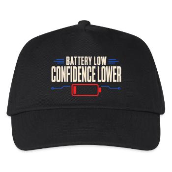 robotics mother, robotics competition, - Kids’ Baseball Cap - black - Front