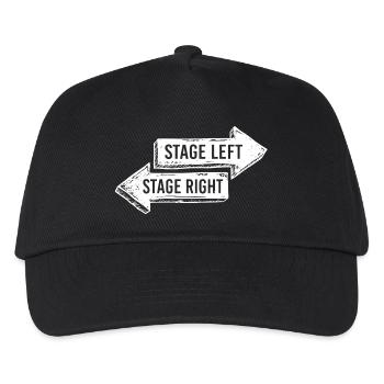 Théâtre - Drame - Scène drôle Gauche Scène Droite - Casquette de baseball Enfant - noir - Devant