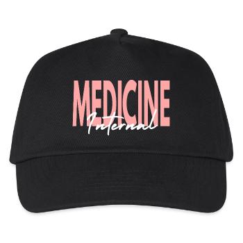 Internal Medicine Physician Doctor Gift - Kids’ Baseball Cap - black - Front