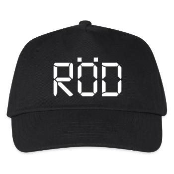 Red - LCD - Kids’ Baseball Cap - black - Front