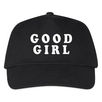 Good girl - Kinder Basecap - Schwarz - Vorne