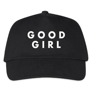 Good girl - Kinder Basecap - Schwarz - Vorne
