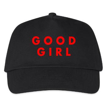 Good girl - Kinder Basecap - Schwarz - Vorne