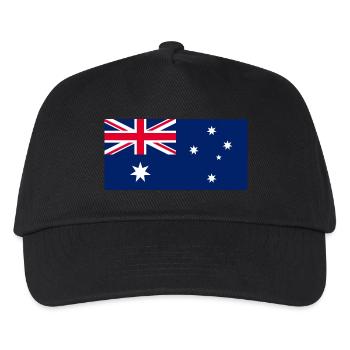 Australia - Kids’ Baseball Cap - black - Front