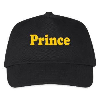 Prince - Casquette de baseball Enfant - noir - Devant