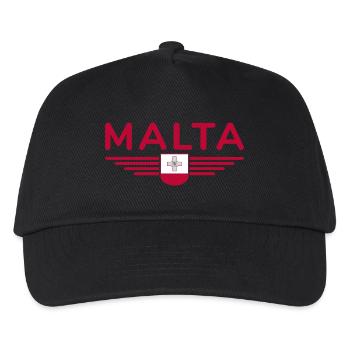 T-shirt Malte – Pour les fans de l’île - Casquette de baseball Enfant - noir - Devant
