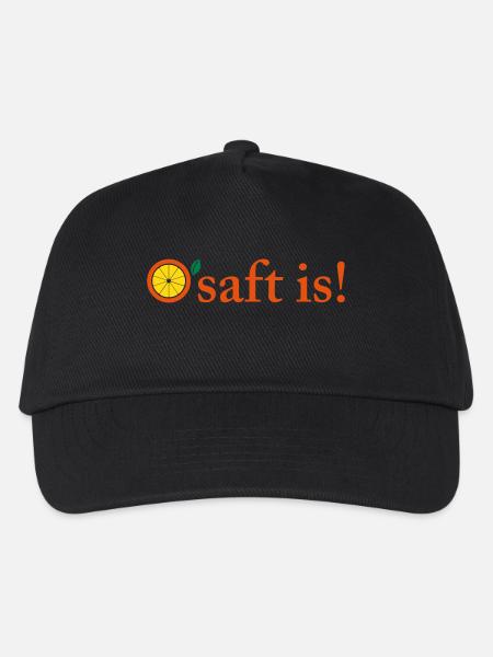 O'saft is - Kinder Basecap - Schwarz