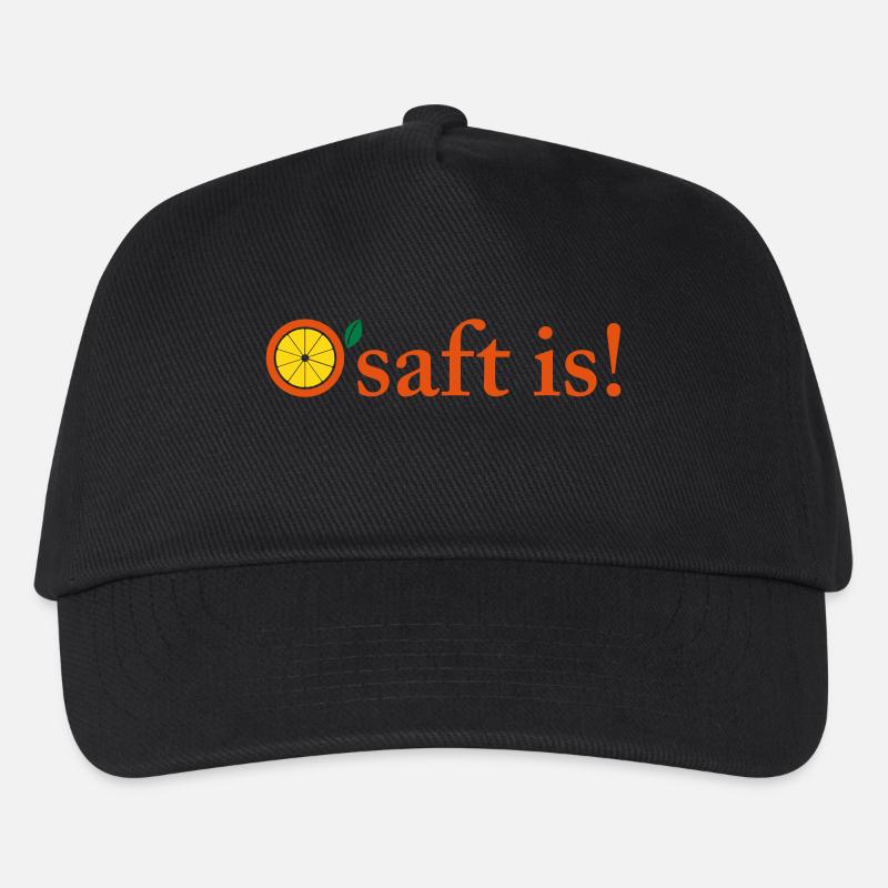O'saft is - Kinder Basecap - Schwarz