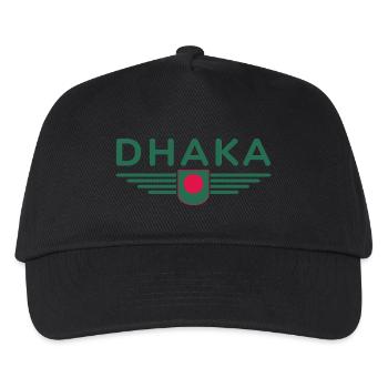 Dhaka Design – Heart of Bangladesh - Kids’ Baseball Cap - black - Front