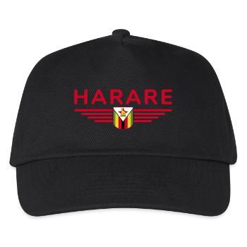 Harare T-Shirt for Zimbabwe Fans - Kids’ Baseball Cap - black - Front