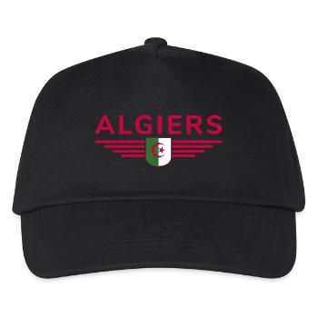 Algiers Design – Capital of Algeria - Kids’ Baseball Cap - black - Front
