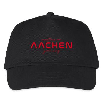 Aachen T-Shirt – Perfect for Fans & Lovers - Kids’ Baseball Cap - black - Front