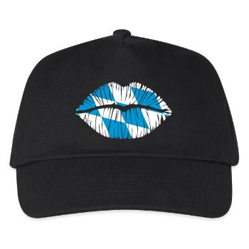 Kuss Bayern - Kinder Basecap - Schwarz - Vorne