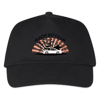 JDM tuning Japan Racing, rising sun, tuning - Kids’ Baseball Cap - black - Front