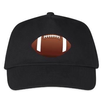 American Football - Kinder Basecap - Schwarz - Vorne