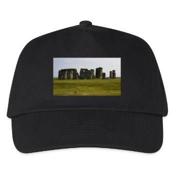 Stonehenge - Kinder Basecap - Schwarz - Vorne