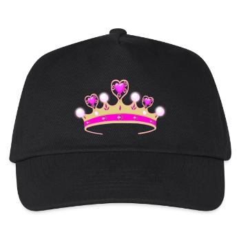 You are the princess! - Kids’ Baseball Cap - black - Front