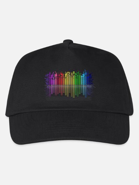 Streu-Equalizer - Kinder Basecap - Schwarz