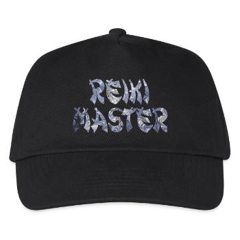 reiki master e 44 - Kinder Basecap - Schwarz - Vorne