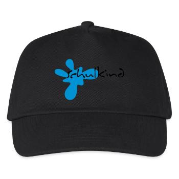 schulkind - Kinder Basecap - Schwarz - Vorne