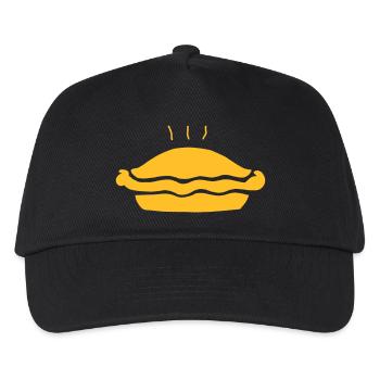 pie - Kinder Basecap - Schwarz - Vorne