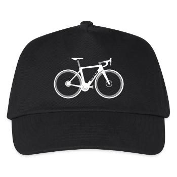 Bike Biker Road Cycling Road Cycling Bicycle Road - Kids’ Baseball Cap - black - Front
