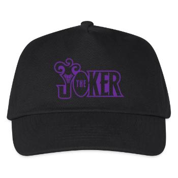 Batman The Joker Snapback Cap Typo - Casquette de baseball Enfant - noir - Devant