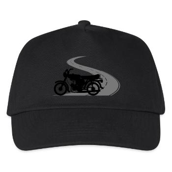 Fahrzeug - Simson Straße - Kinder Basecap - Schwarz - Vorne