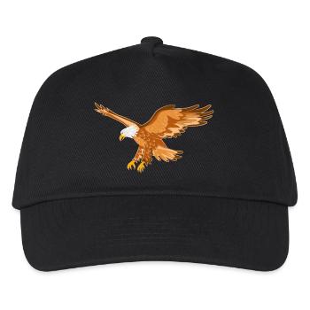 Eagle Bird of Prey - Kids’ Baseball Cap - black - Front