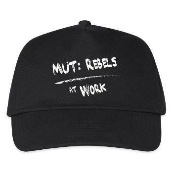 MUT Rebels - Kinder Basecap - Schwarz - Vorne