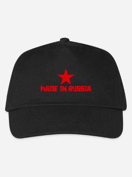 Made In Russia - Kinder Basecap - Schwarz
