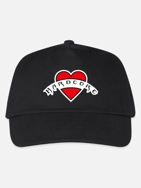 HardcoreRock - Kinder Basecap - Schwarz