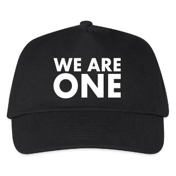 We are one - Casquette de baseball Enfant - noir - Devant