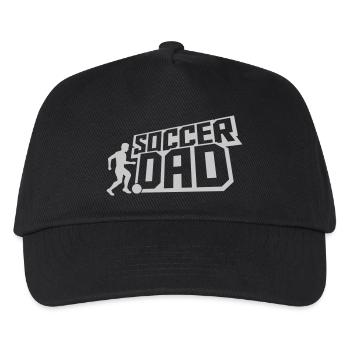 Ball Sport Soccer Dad - Kids’ Baseball Cap - black - Front