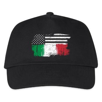 Etoiles et Fusion Tricolore - Casquette de baseball Enfant - noir - Devant