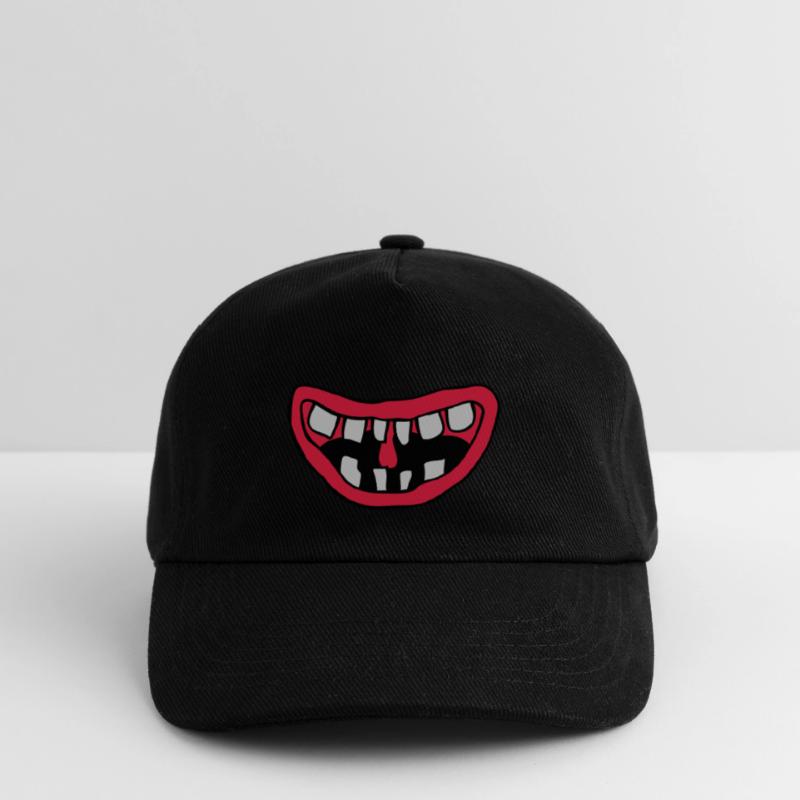Conception de la bouche de monstre rieur Casquette de baseball Enfant