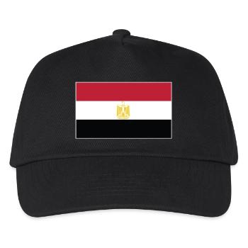 Egypt Flag - Kids’ Baseball Cap - black - Front