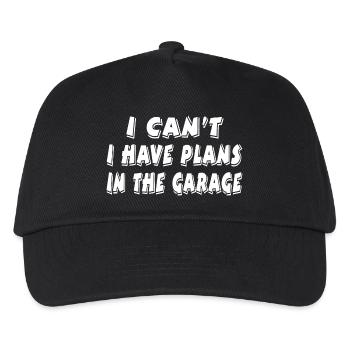 Garage - Kinder Basecap - Schwarz - Vorne