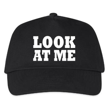 Look at me - Kids’ Baseball Cap - black - Front