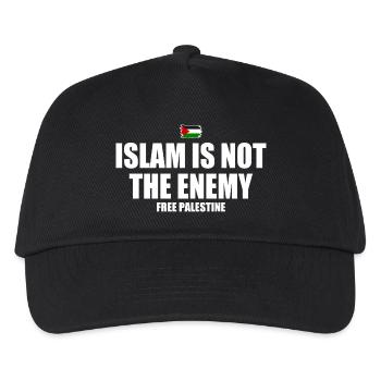 Free palestine Islam is not the enemy - Kids’ Baseball Cap - black - Front