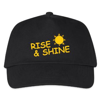 S’ÉLEVER ET BRILLER - Casquette de baseball Enfant - noir - Devant