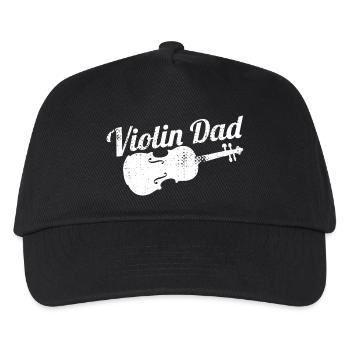 Violinist Father - Kids’ Baseball Cap - black - Front