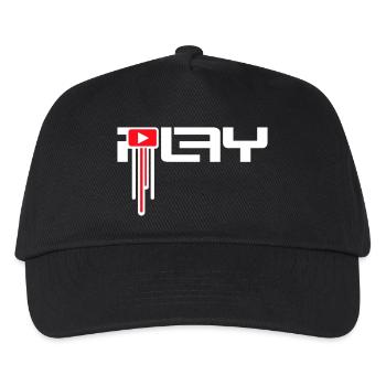 Fête, Jouer, Allumer, Symbole, Allumer, Graffiti - Casquette de baseball Enfant - noir - Devant