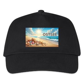 Ostsee - Kinder Basecap - Schwarz - Vorne
