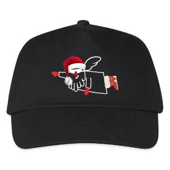 Rock Claus - Kinder Basecap - Schwarz - Vorne
