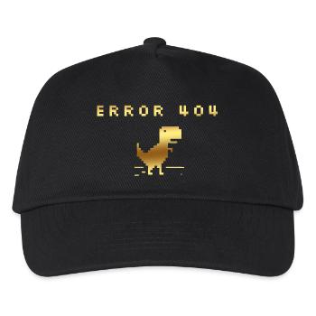 Karikatur Glücklich Vektor Figur Symbol Lustiges Design Niedlich - Kinder Basecap - Schwarz - Vorne