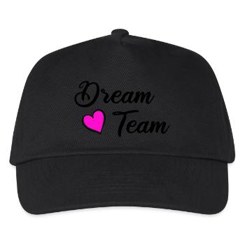 Dream Team - Kids’ Baseball Cap - black - Front