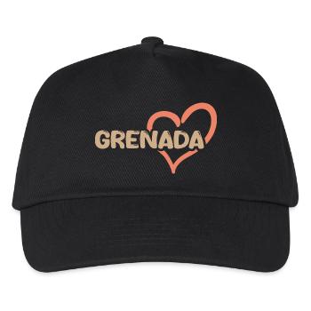 Cadeau pour la Grenade - Casquette de baseball Enfant - noir - Devant