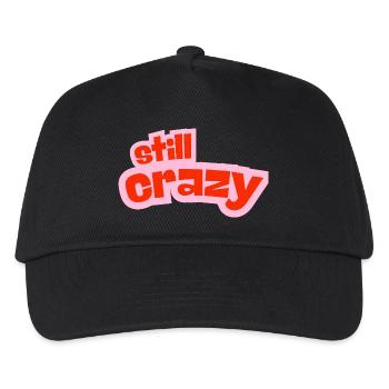 still crazy - Kids’ Baseball Cap - black - Front